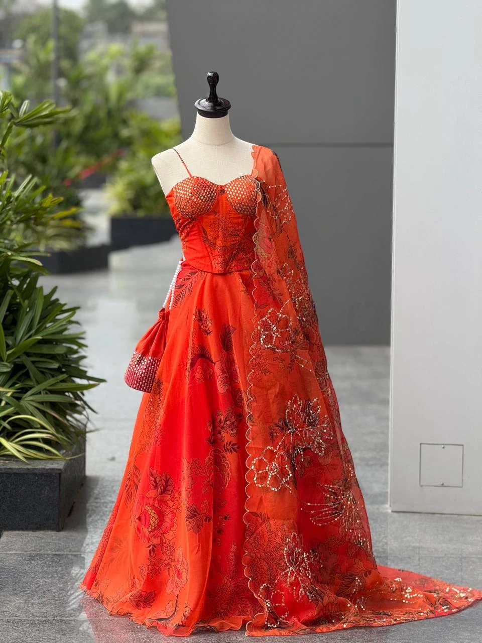 Party Wear Lehenga Choli With Embroidery Sequence Work